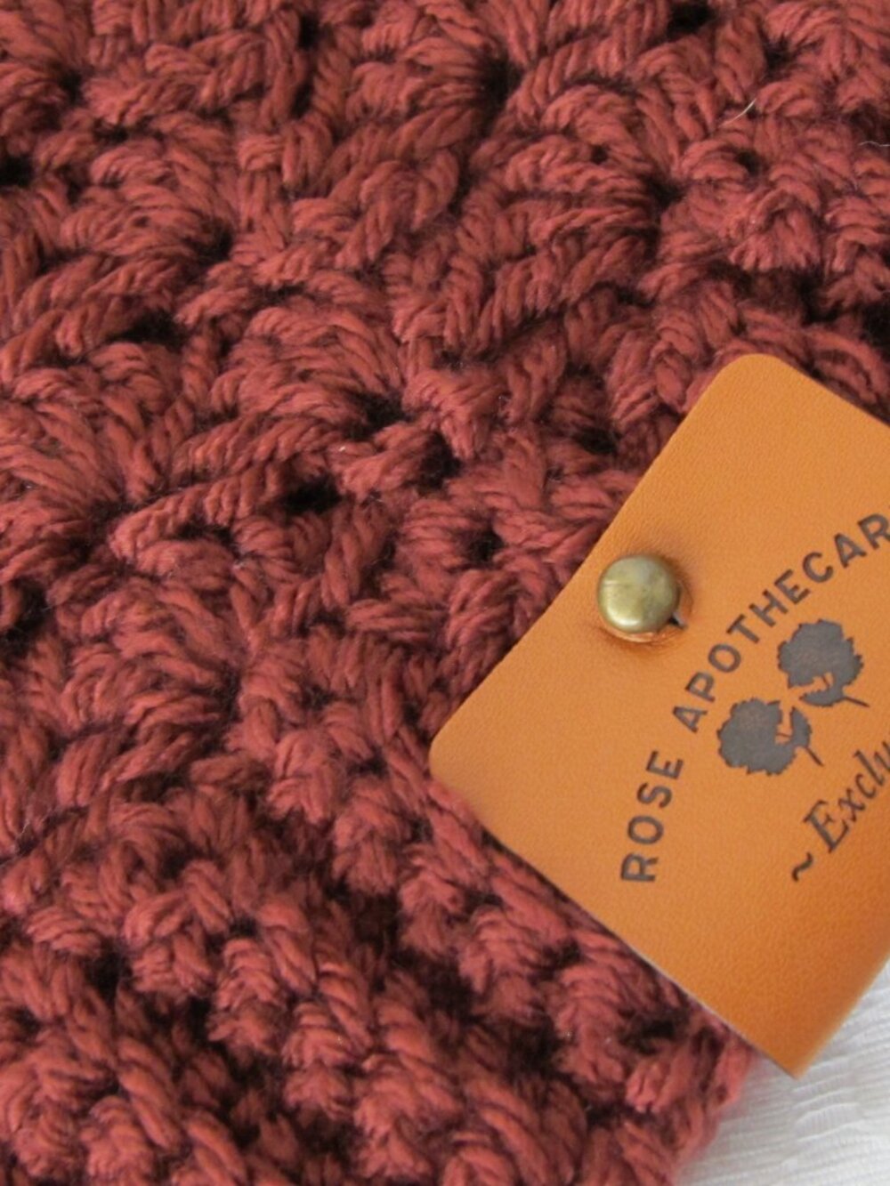 Handmade Shell Stitch Slouch Hat - Picture 3 of 10
